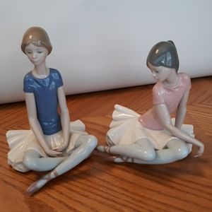 Pair of lladro. Beth and Shelly